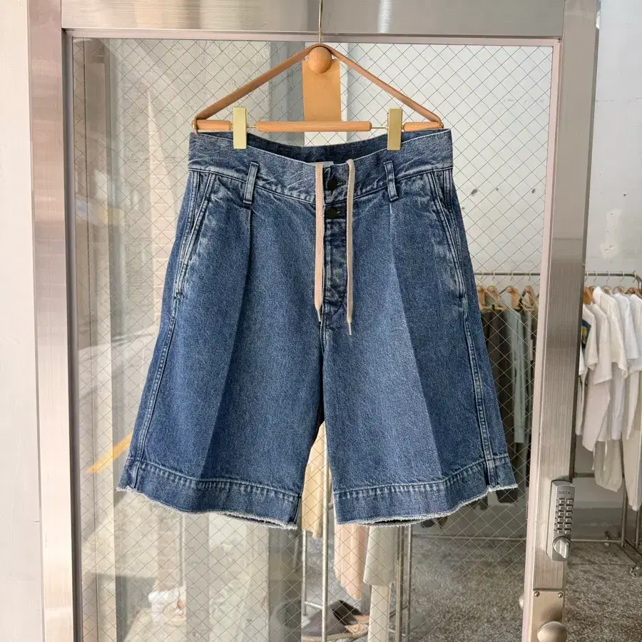 TANAKA THE WIDE DENIM SHORTS