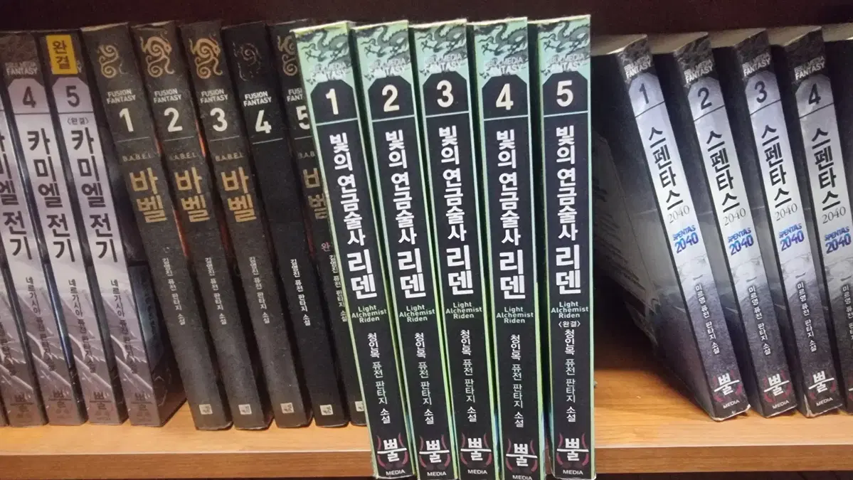 빛의연금술사리덴 1-5 완 청인목 퓨전판타지 소설