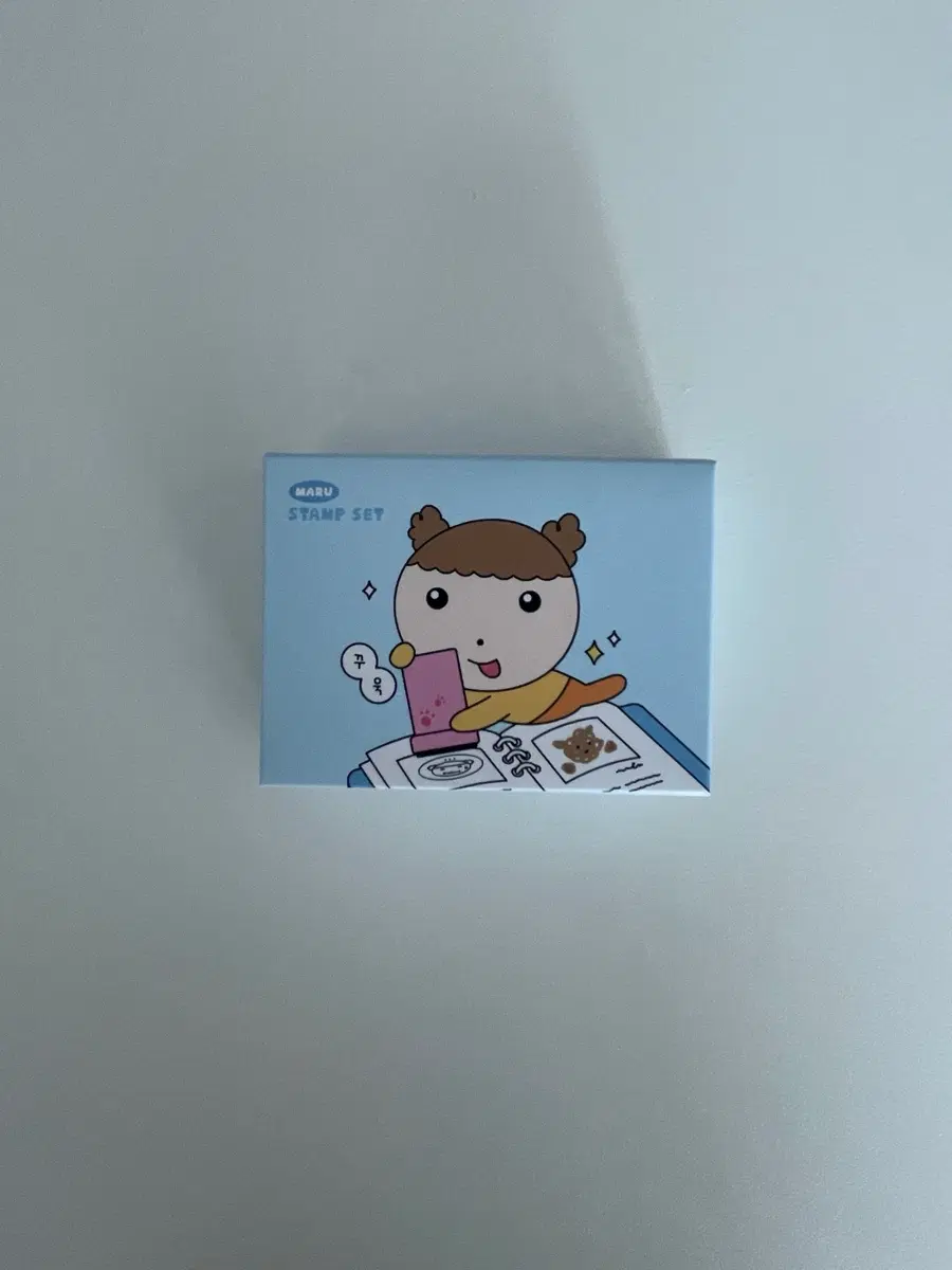 [새상품] 마루는강쥐 만년 스탬프 세트 블루