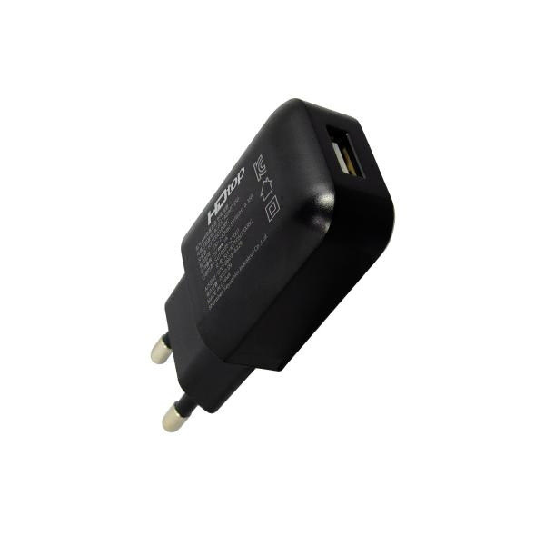 5W 5V 1A 1포트 저전력 USB 충전기 블랙
