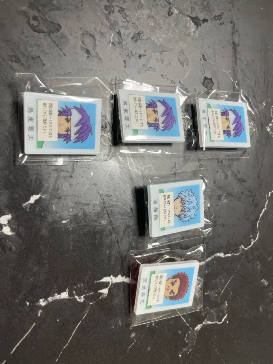 사이키쿠스오 증명사진 키링
