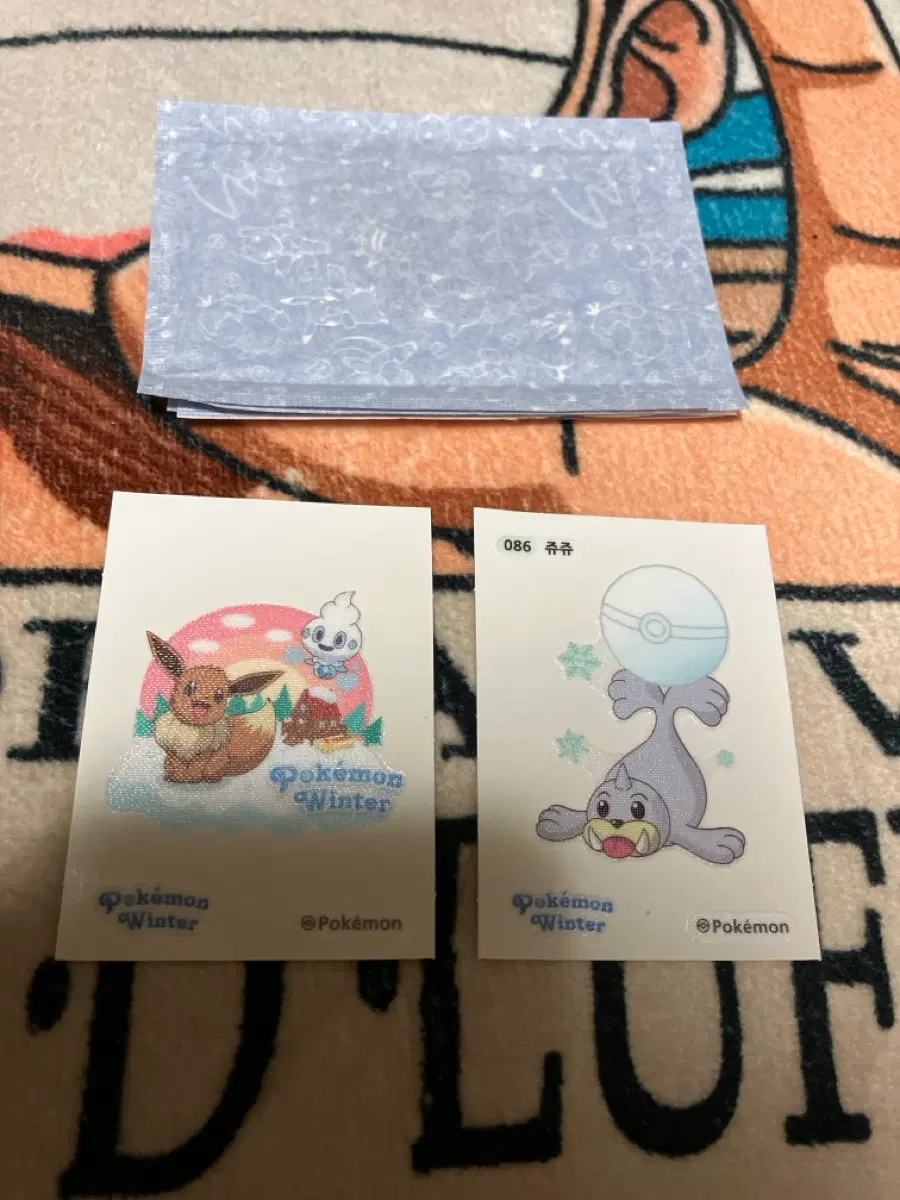 포켓몬 호빵/초코롤 메가 띠부씰
