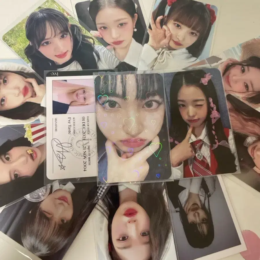 아이브 포카 한판당 5000원!!