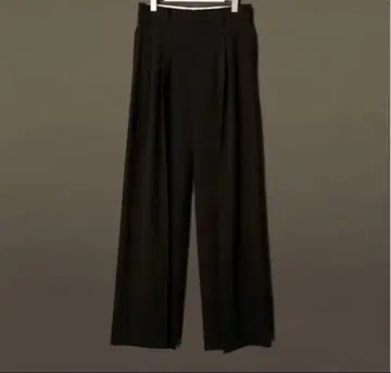 완판템 SHIKITARI MIX TUCK DESIGN WIDE SLACKS