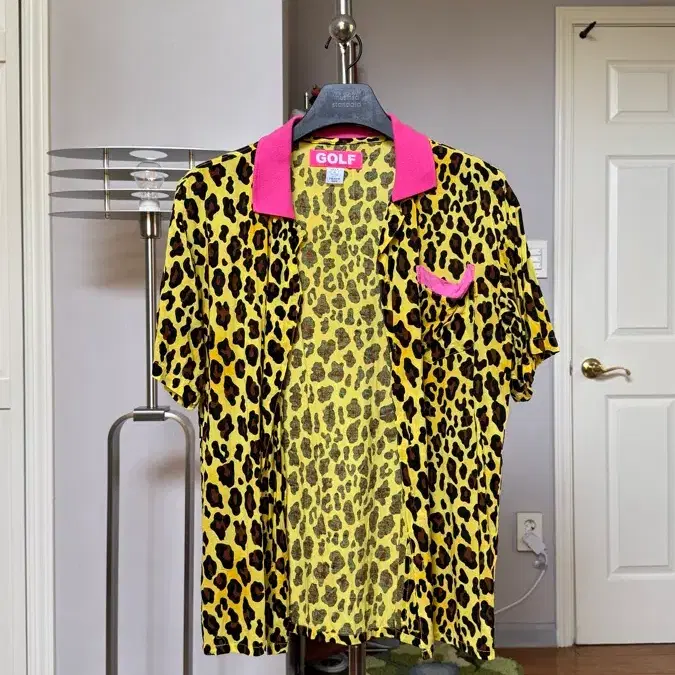 [S] 골프왕 Golf Wang Cheetah Button Up