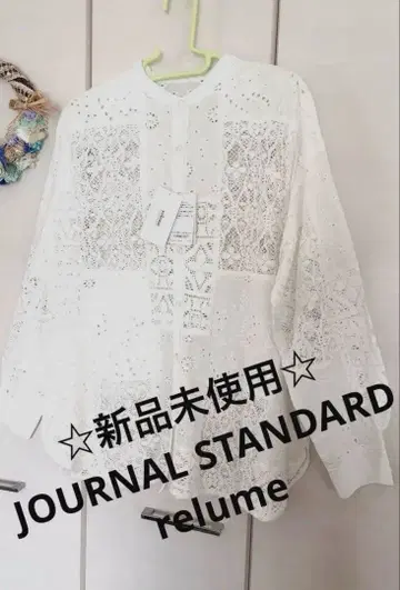 미사용 새상품 JOURNAL STANDARD relume 레이스 블라우스