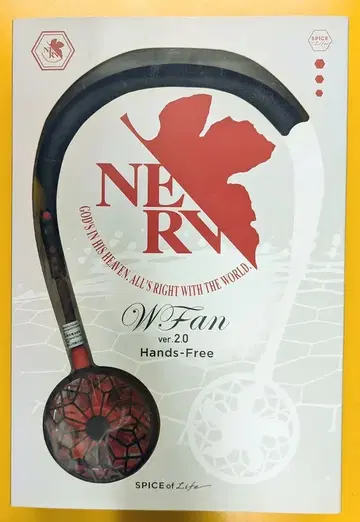 SPICE of Life WFan 핸즈프리 ver.2.0 EVANGELION SPORTS 인류 냉각 계획 NERV 모델