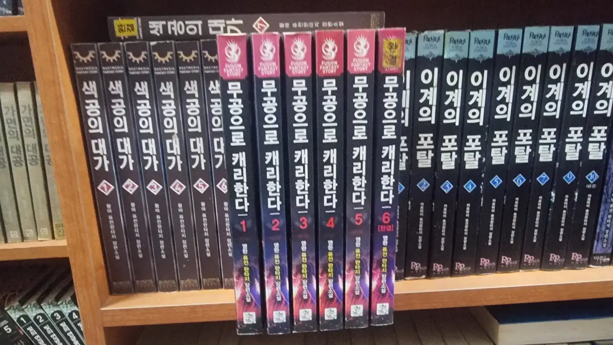 무공으로캐리한다 1-6 완 영완 퓨전판타지 소설