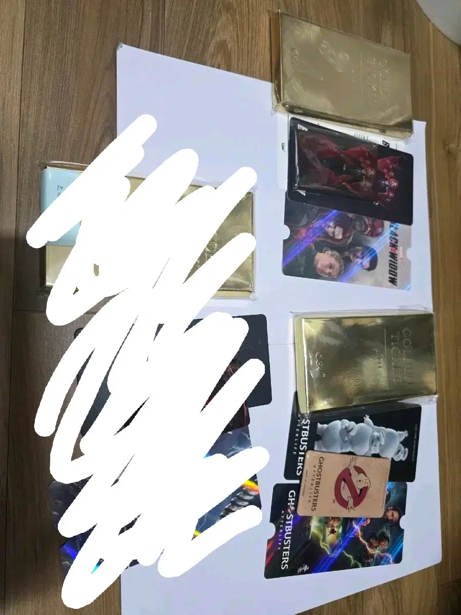 CGV 골든티켓 블랙위도우, 고스트버스터즈 판매합니다
