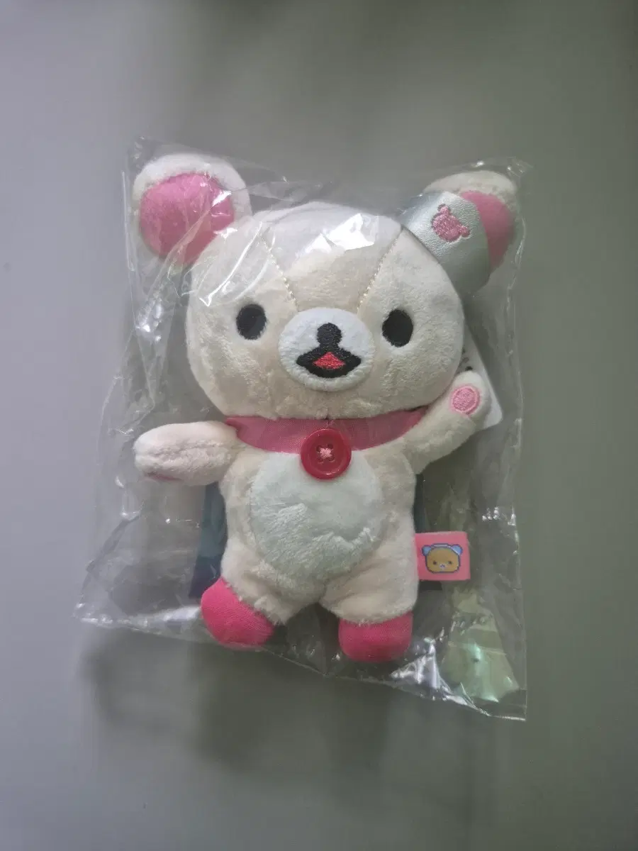 코리락쿠마 게이밍시리즈 딸기 용사 키링