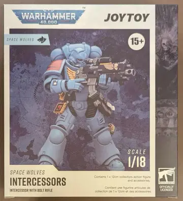 JOYTOY 워해머 40000 스페이스 울브즈 볼트 라이플 인터세서 (2025)