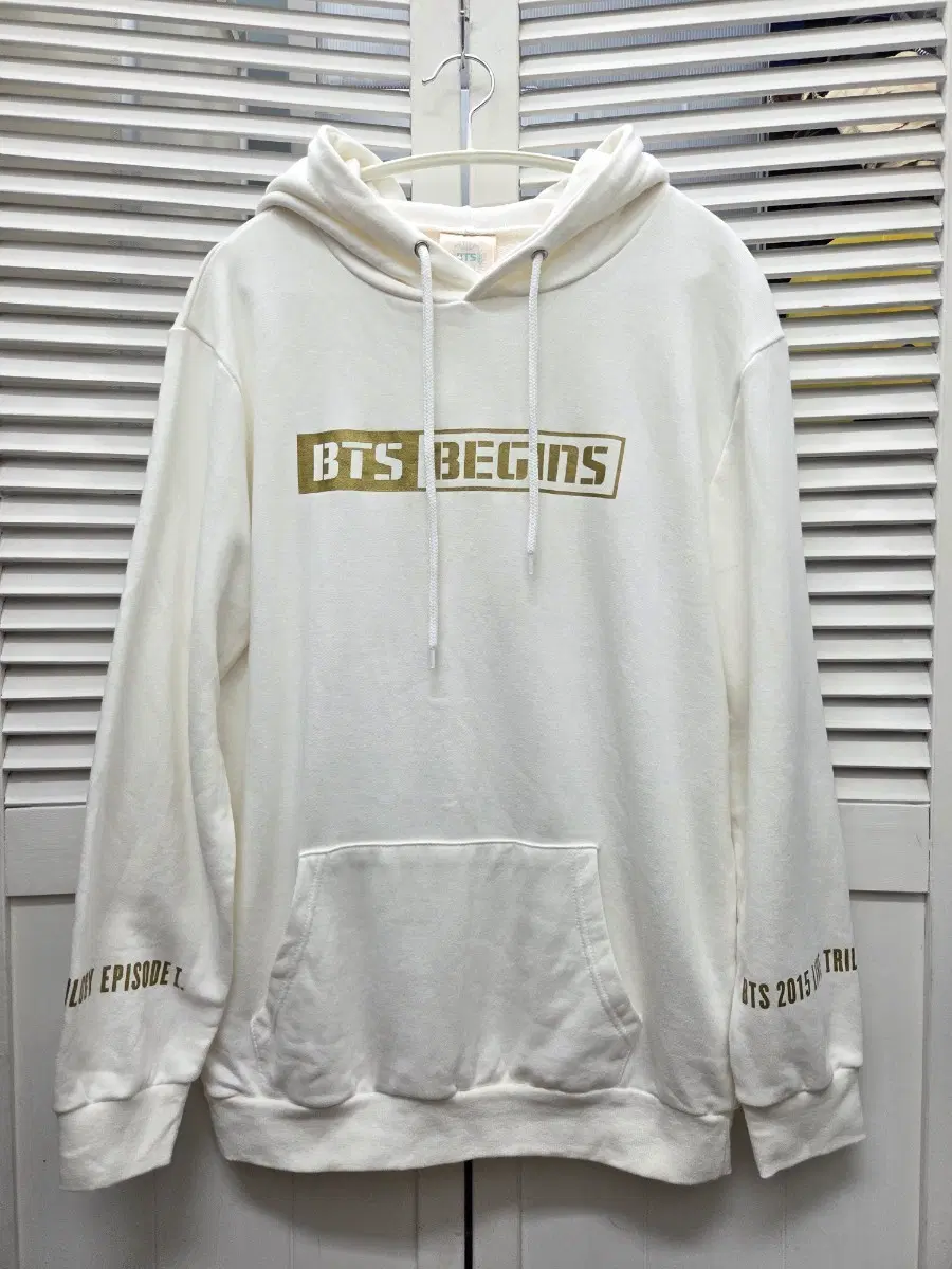 BTS 방탄소년단 2015 비긴즈 콘서트 공식 굿즈 후드티
