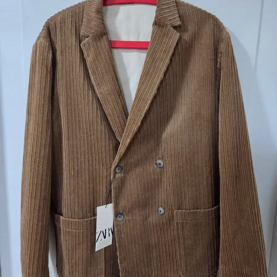 ZARA MAN 코듀로이 더블 자켓 XL 남성자켓