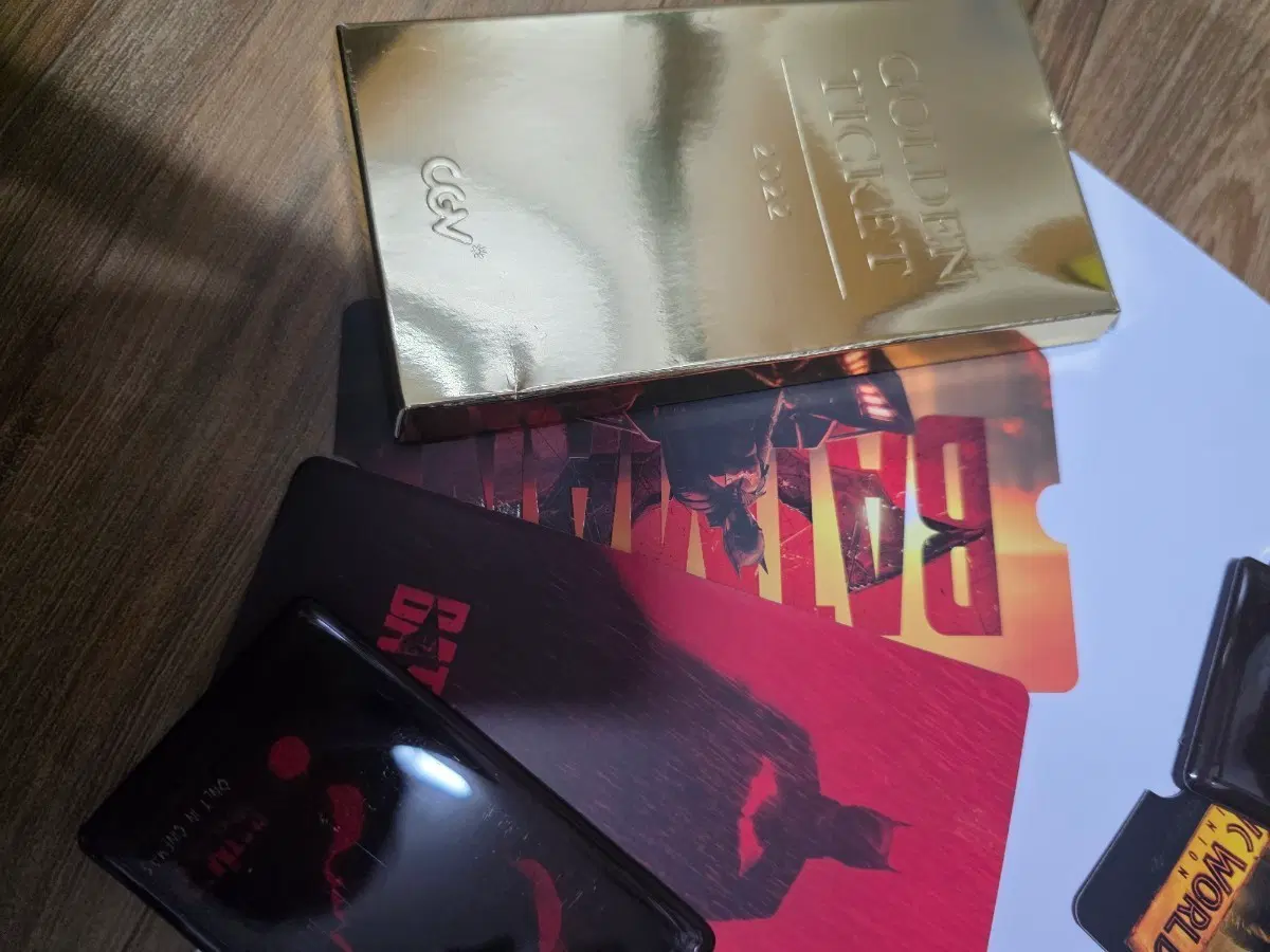CGV골든티켓 배트맨, 쥬라기월드, 비상선언 판매합니다