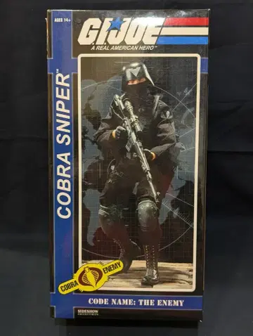 SIDESHOW GI JOE COBRA SNIPER/GI JOE 12'