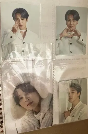 공식 BTS 지민 트레이딩 카드 브로마이드 11