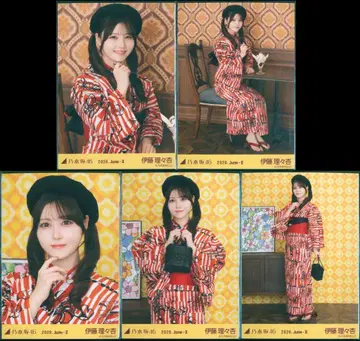 노기자카46 회장 한정판 브로마이드 이토 리리아 2026.June-II 유카타 5장 컴프