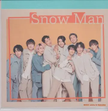 SnowMan 22년 포트레이트 시리즈 정사각형 메모