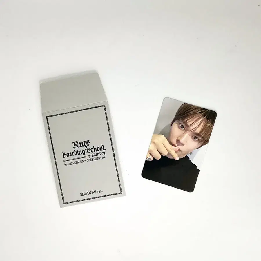 라이즈 은석 2025 시즌그리팅 포토카드 B_1 RIIZE EUNSEOK 2025 SEASON'S GREETING PHOTOCARD B_1