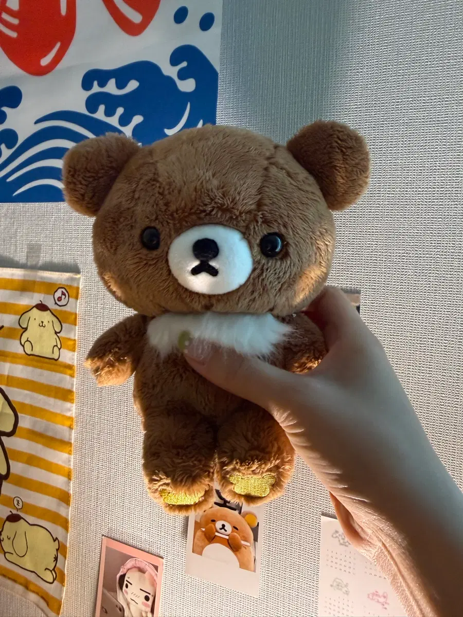 산엑스 코구마 인형