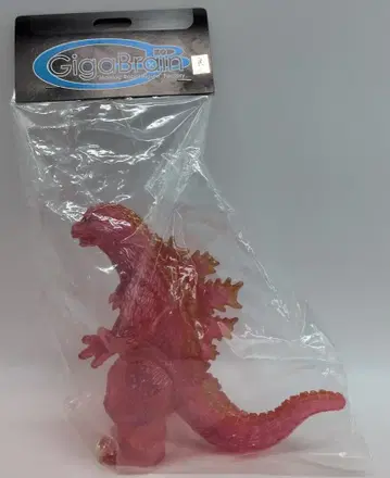 기가브레인 기가브레인/고질라 킹고지 클리어 핑크 성형 등지느러미 금