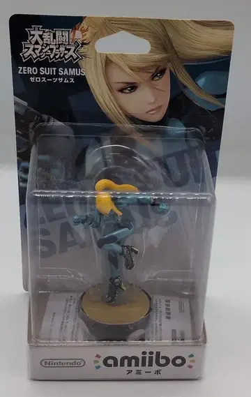 닌텐도 amiibo 슈퍼 스매시브라더스 [ 제로 슈트 사무스 ]