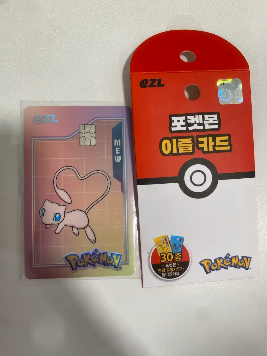 포켓몬 뮤 이즐 교통카드 팝니다.