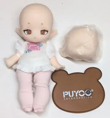 PUYOODOLL Pocket Kumako 관절 가동ver. 처진 눈 RURU (빨간 눈)