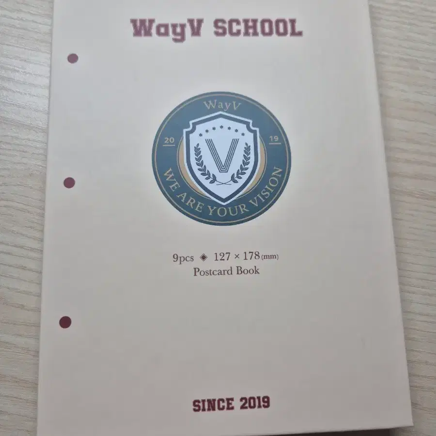 wayv school photocard book 2019 웨이션브이