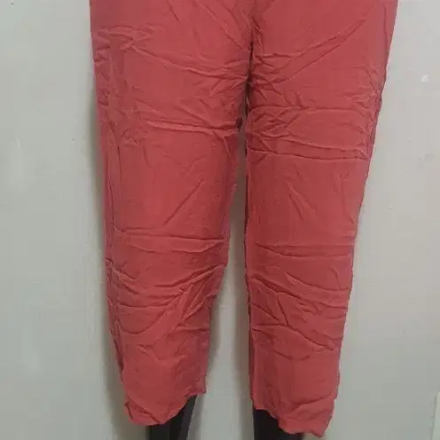 여성 7부 바지 코랄 핑크