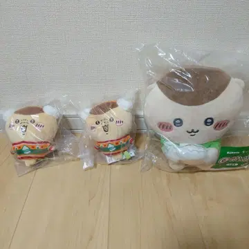 치이카와 봉제 인형 마스코트 3개 세트 제일복권
