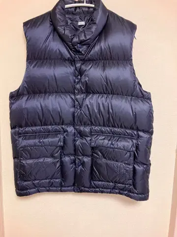 SEQUEL 다운 베스트 네이비 XL 25AW 후지와라 히로시 hf