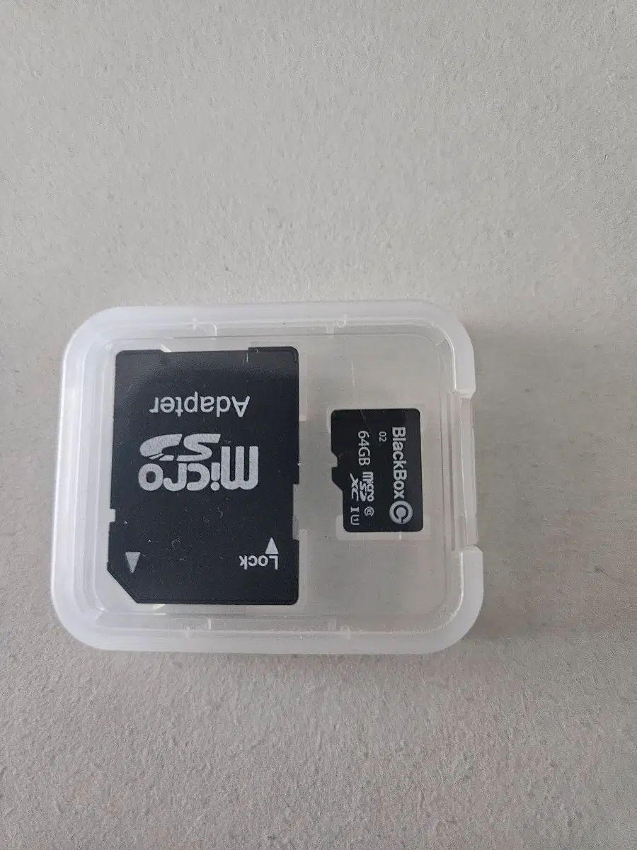 블랙박스 마이크로 SD카드 64GB + 어댑터