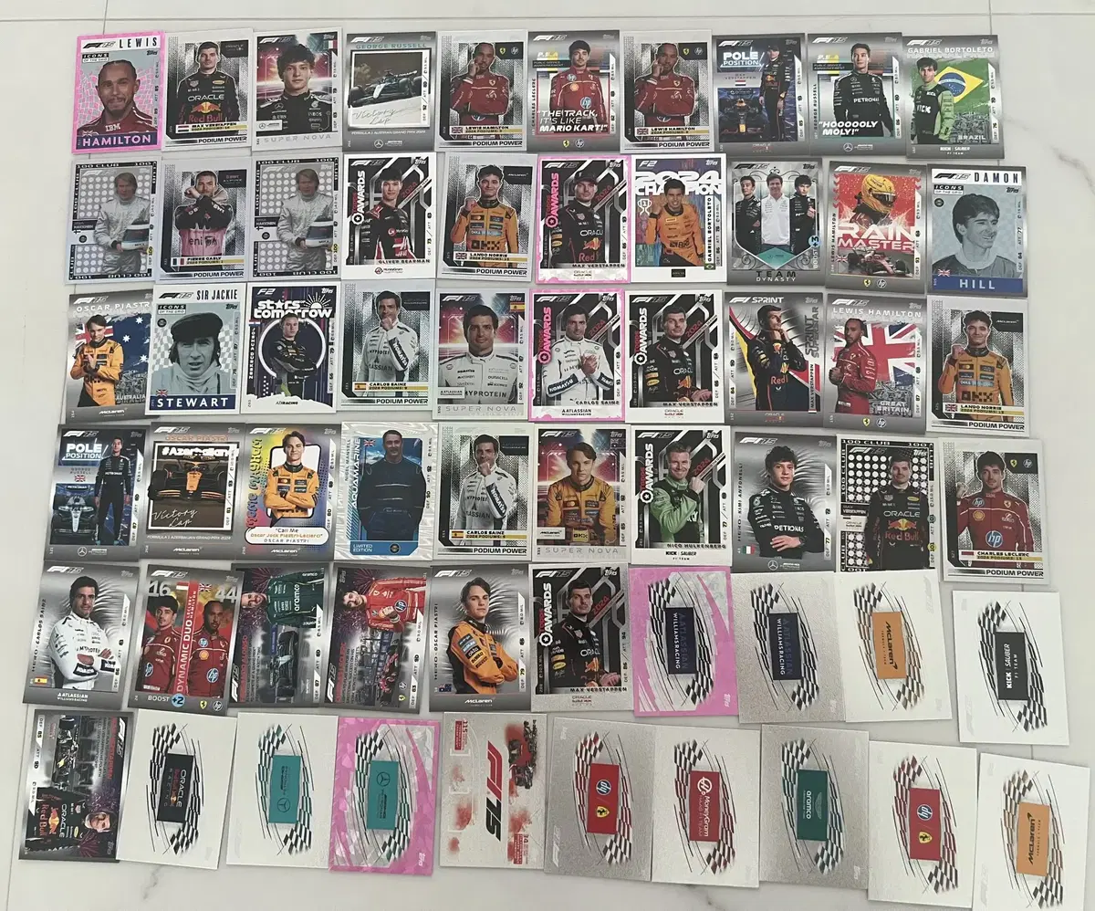 2025 Topps F1 Turbo Attax 카드 240종!