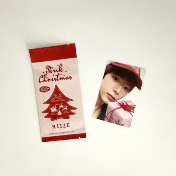 라이즈 쇼타로 2024 핑크 크리스마스 포토카드 포카1 RIIZE SHOTARO