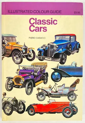 Galley Press ILLUSTRATED COLOUR GUIDE Piero Casucci Classic Cars