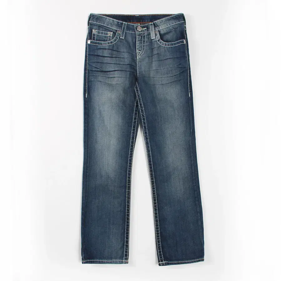 True Religion 트루릴리전 슈퍼T 스티치 스트레이트 데님 팬츠 -013