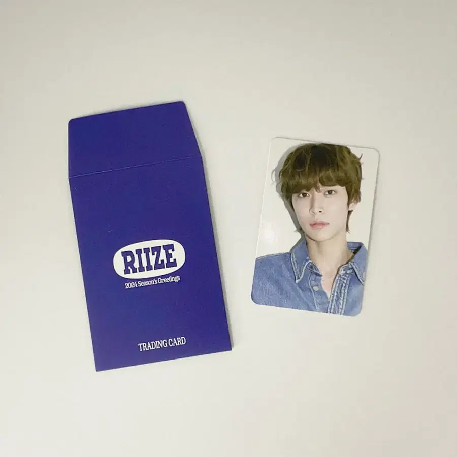 라이즈 은석 2024 시즌그리팅 A버전 포토카드 포카 RIIZE EUNSEOK 2024 SEASON'S GREETING A VERSION PHOTOCARD 1