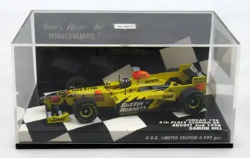 Paul'sModelArt 1/43MINICHAMPS 433980109 Jordan 198 4th PLACE GERMAN GP AUGUST 2nd 1998 Damon Hill