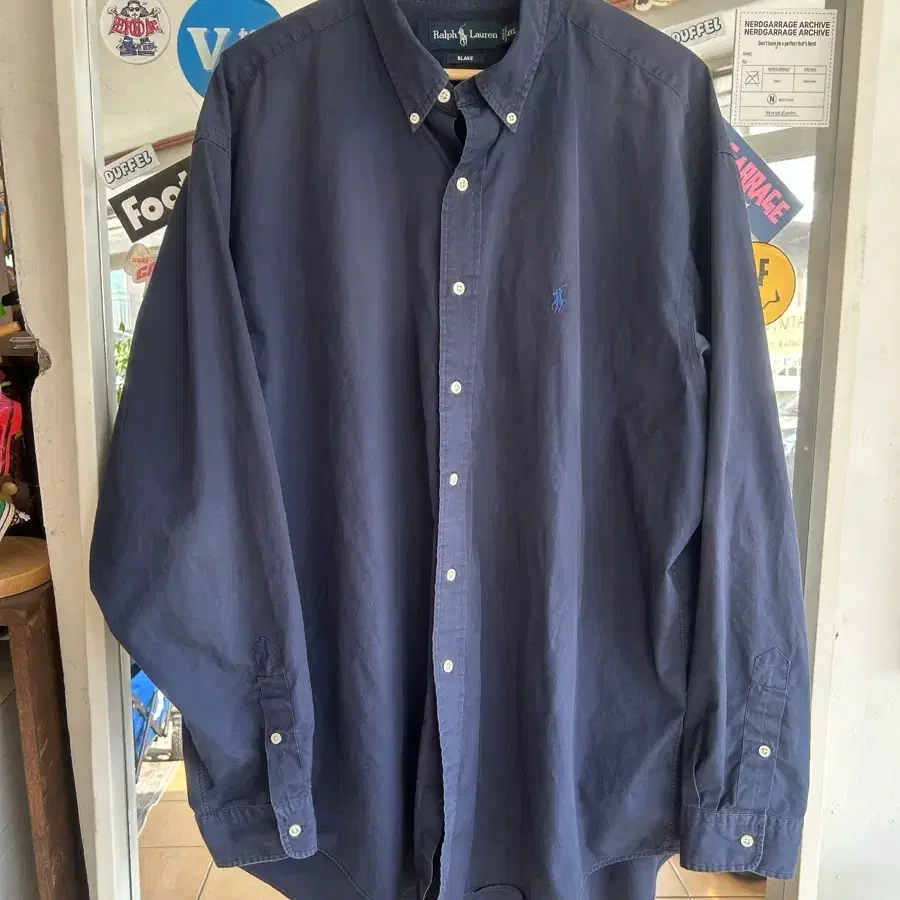 1990s 폴로 Blake 솔리드셔츠 XXL