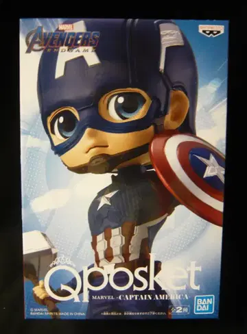 BANDAI SPIRITS Q posket MARVEL 캡틴 아메리카 마스크온