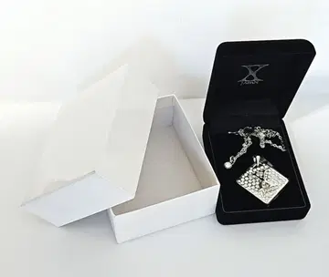 X JAPAN 로고 스와로브스키 펜던트 목걸이
