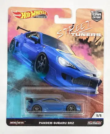 MATTEL HOTWHEELS STREET TUNERS FYN76 PANDEM SUBARU BRZ 5/5