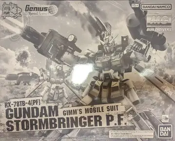 BANDAI SPIRITS MG 1/100 건담 빌드 다이버즈 Genius Head Line 건담 스톰 브링거 P.F.