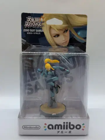 닌텐도 amiibo 슈퍼 스매시브라더스 제로 슈트 사무스