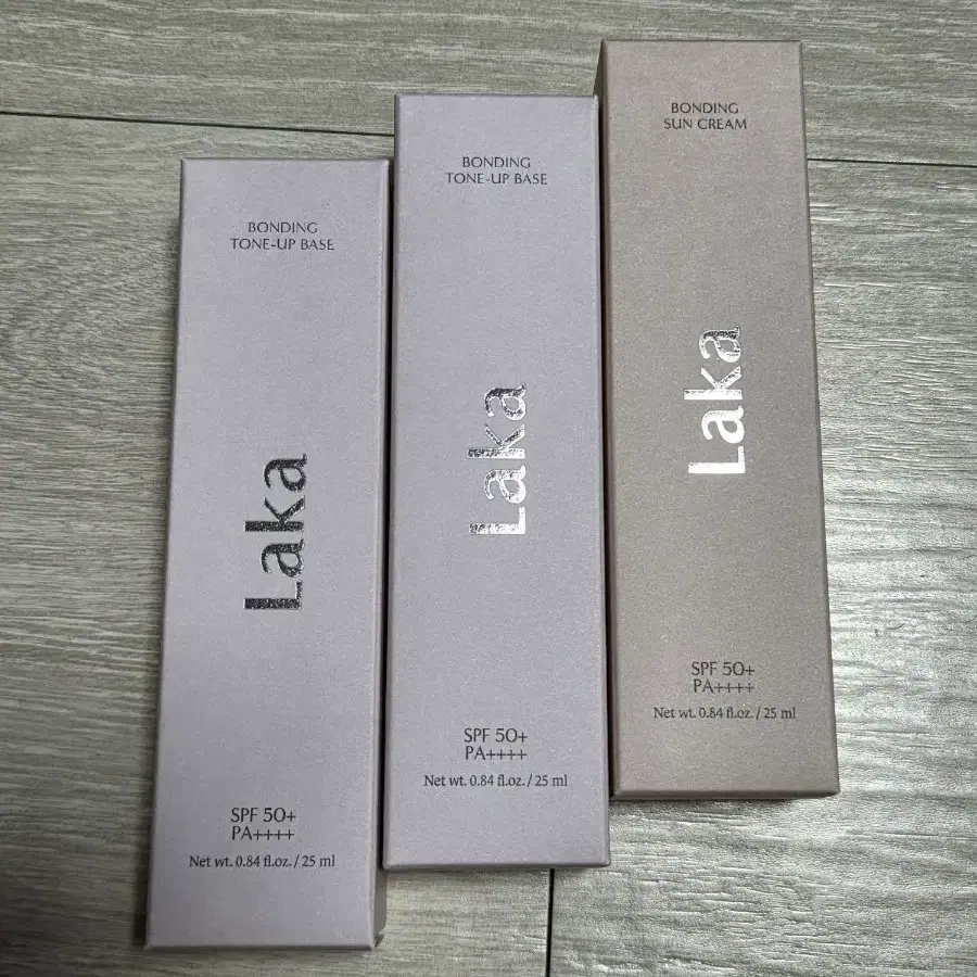 라카 본딩 톤업 베이스 선크림 25ml 3종
