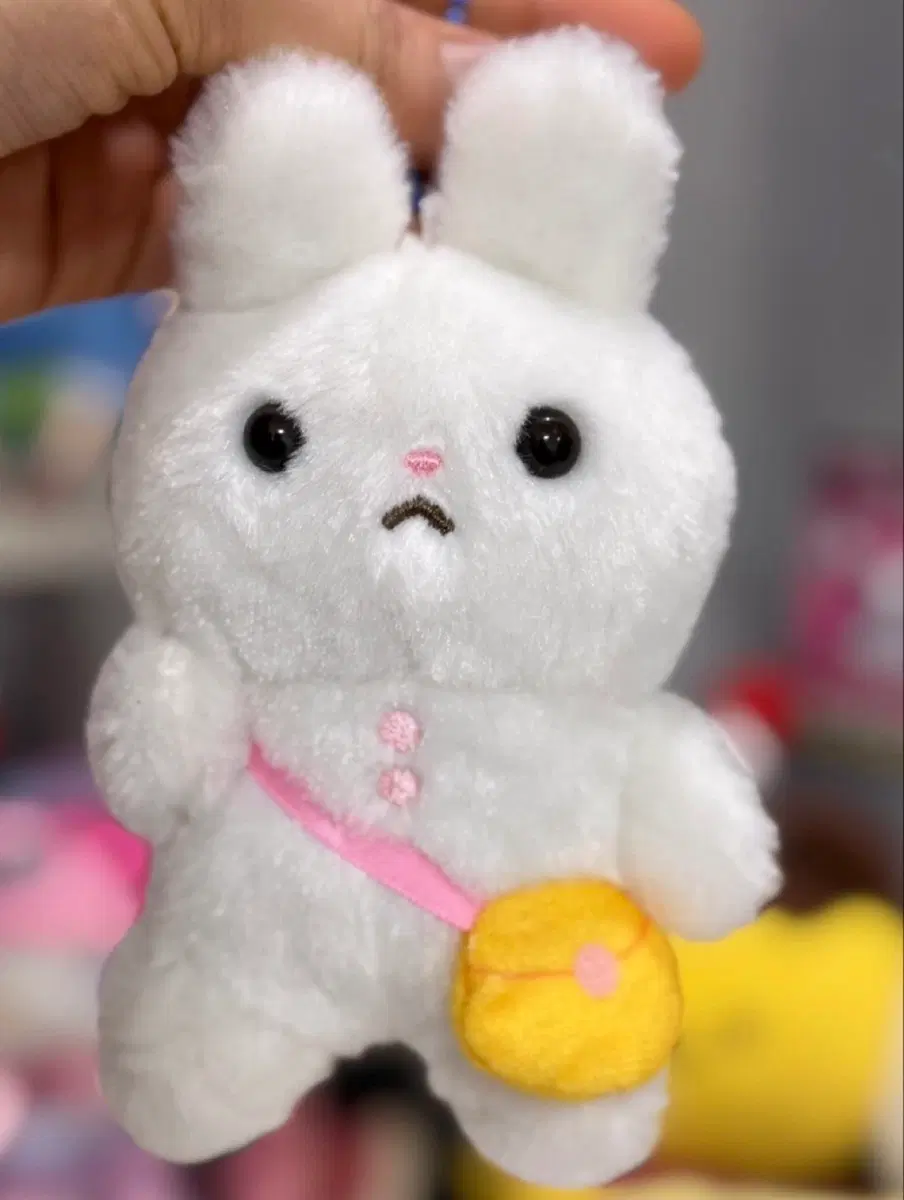 일본 어뮤즈 토끼 인형 고전인형 걱정많은토끼
