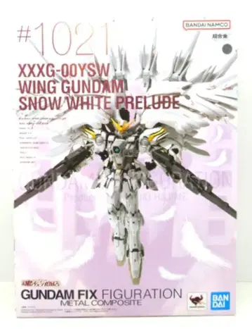 반다이 스피리츠 건담 FIX FIGURATION METAL COMPOSITE 윙 건담 스노우 화이트 프렐류드 (재판매판) #1021