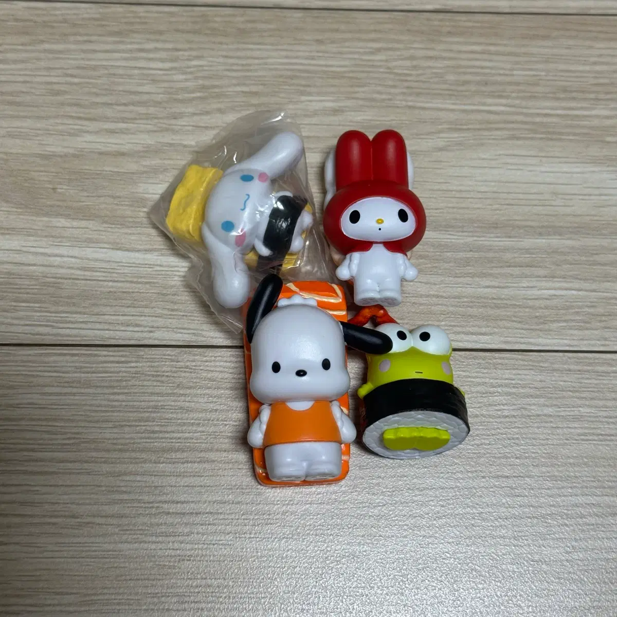산리오 스시 가챠 1탄 4종세트