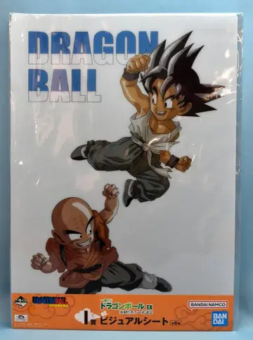 BANDAI SPIRITS 제일복권 드래곤볼 EX 격투!! 천하제일무도회 I상 손오공&크리링 비주얼 시트